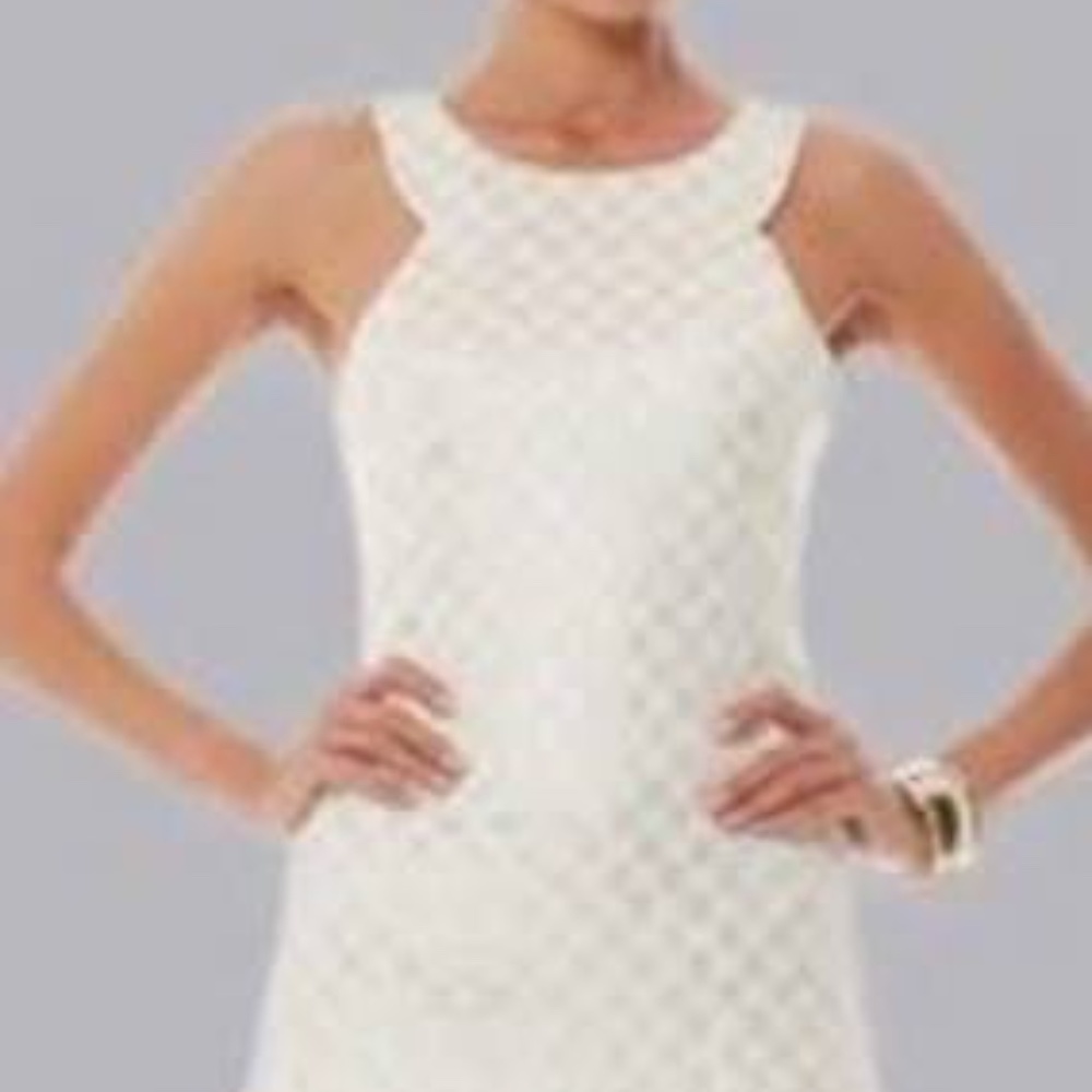 Lily Pulitzer white and gold dress size 00